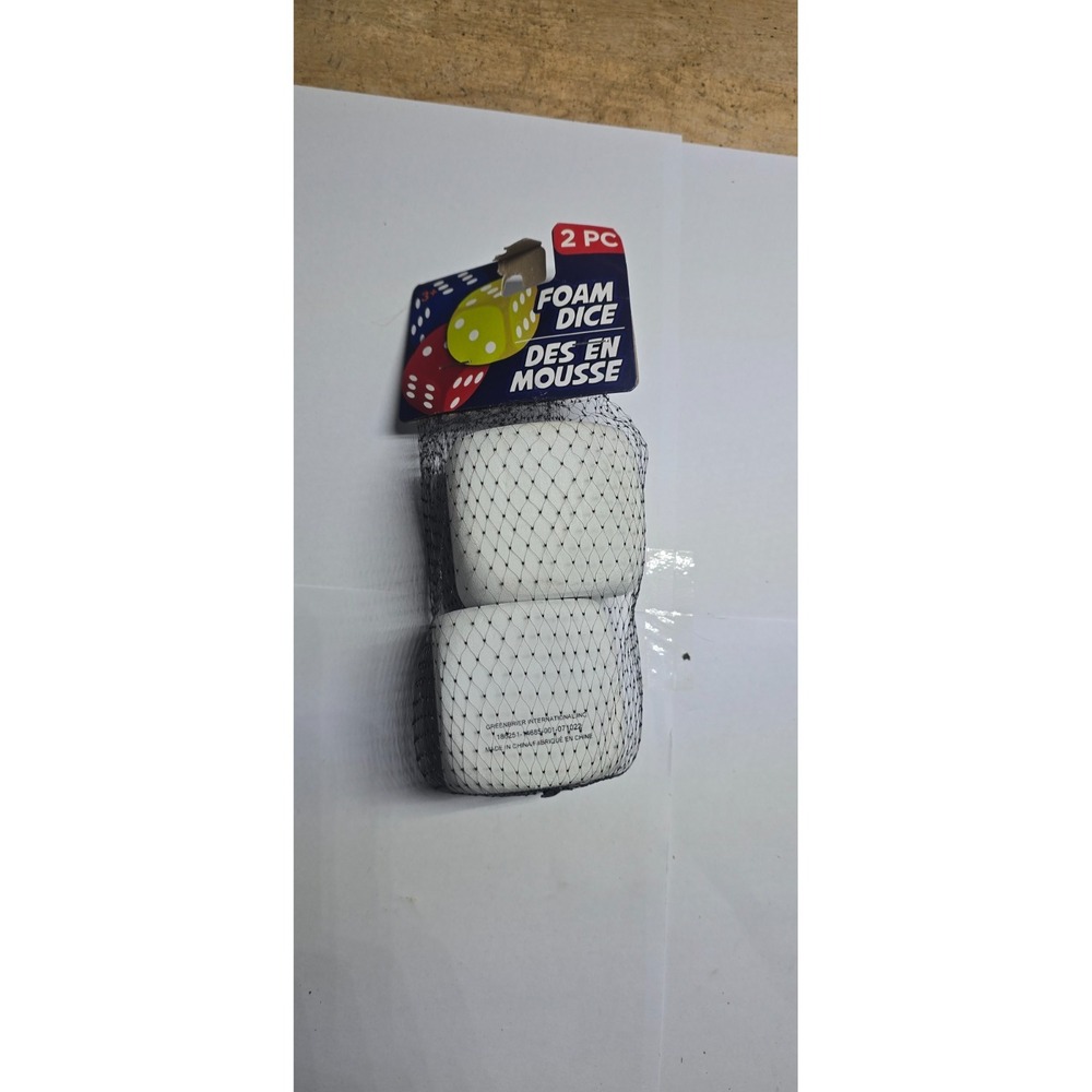 foam dice customized dice white dice